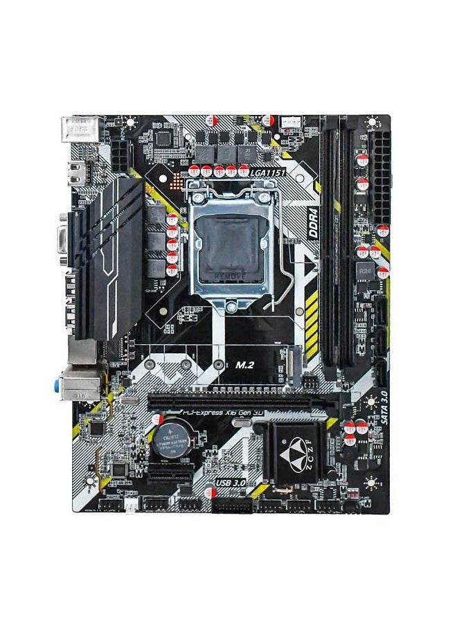 Generic - H310A4 V2.1 Gaming Motherboard 2666MHz Frequency LGA1151(Intel 6/7/8/9th Gen) Compatible with Core i3/i5/i7 & Celeron/Pentium - Image 1
