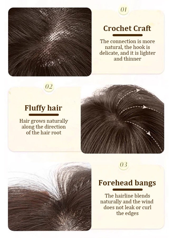 Generic Long Curly Hair Wig for Women, Natural Soft Synthetic Heat Resistant Hair Wig for Wedding Cosplay Party Daily Wear (black)  - Image 2