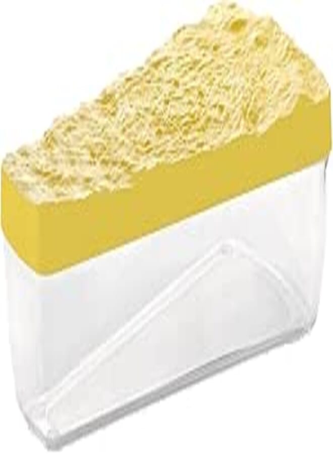 Snips Parmesan Cheese Storage Container, 0.9L, Yellow, Consortium Recommended Design, Made in Italy