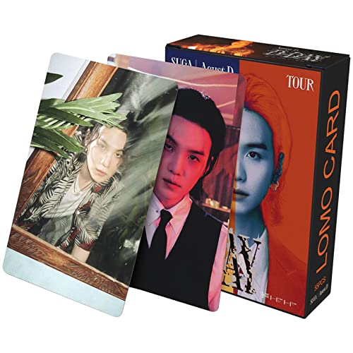 KPOPBP D-Day Solo Album Agust D Photocards Kpop Lomo Card Set Merchandise Gift for Fans Boys and Girls - Image 1