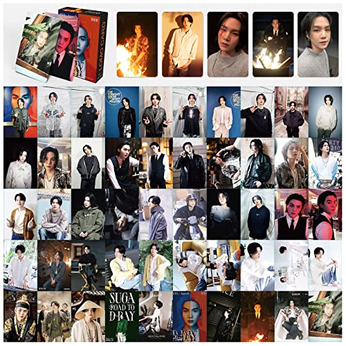 KPOPBP D-Day Solo Album Agust D Photocards Kpop Lomo Card Set Merchandise Gift for Fans Boys and Girls - Image 3