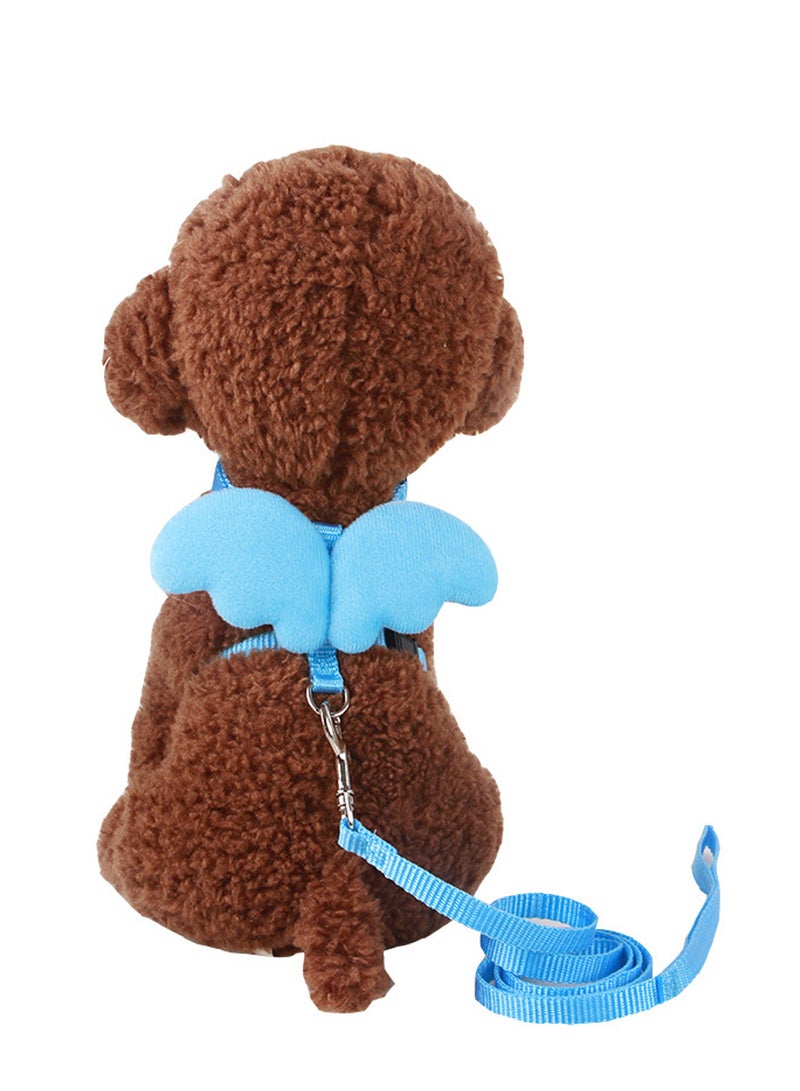 كيدل مجموعة أحزمة القطط للمشيمجموعة حزام ومقود للحيوانات الأليفة للمشي، مناسبة للكلاب والقطط - Image 1