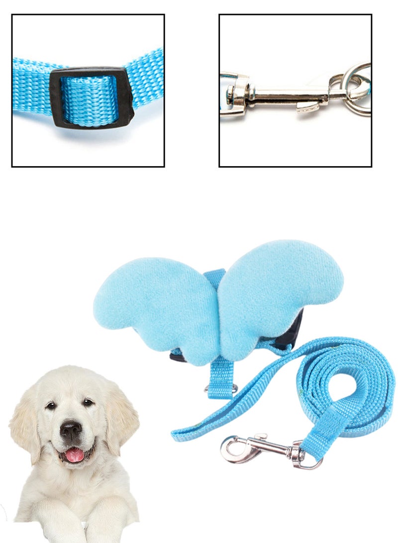 كيدل مجموعة أحزمة القطط للمشيمجموعة حزام ومقود للحيوانات الأليفة للمشي، مناسبة للكلاب والقطط - Image 3