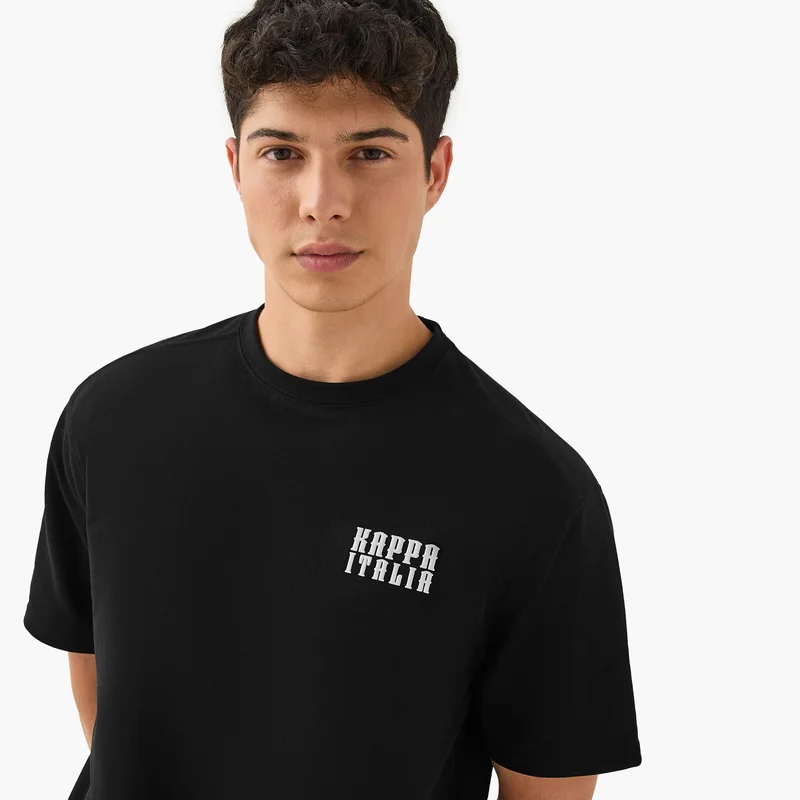 Kappa  Kappa Graphic Print Crew Neck T-shirt for Men | Best Price UAE