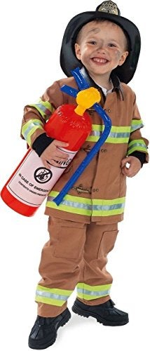 Rubies Child's Tan Firefighter Costume (Hat Not Included), Toddler for Themed Parties and Halloween - Image 5