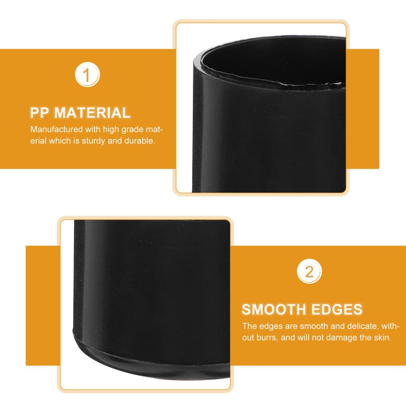 8Pcs 19mm Round Non Slip Thickened Silent Chair Leg Floor Protectors For Hardwood Floors - Image 4