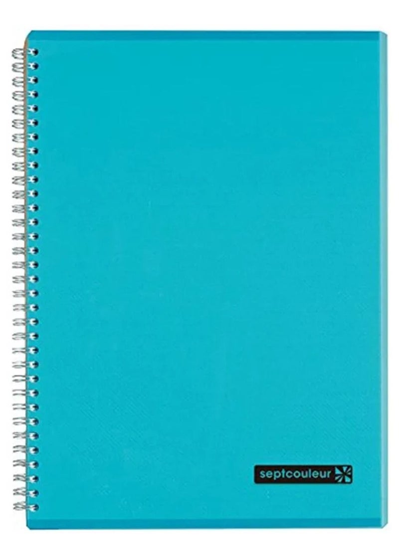 Maruman Sept Couleur - 3-Piece A4 Size Spiral Notebook Multicolour - Image 1