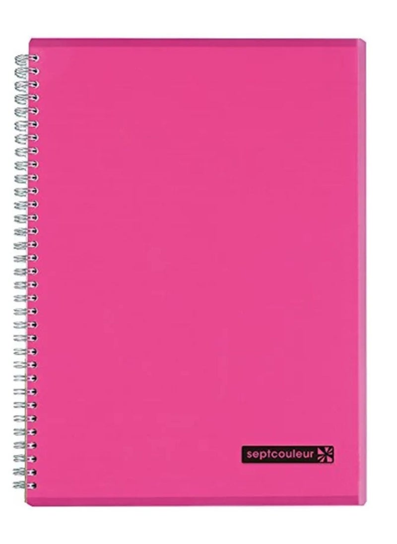 Maruman Sept Couleur - 3-Piece A4 Size Spiral Notebook Multicolour - Image 1