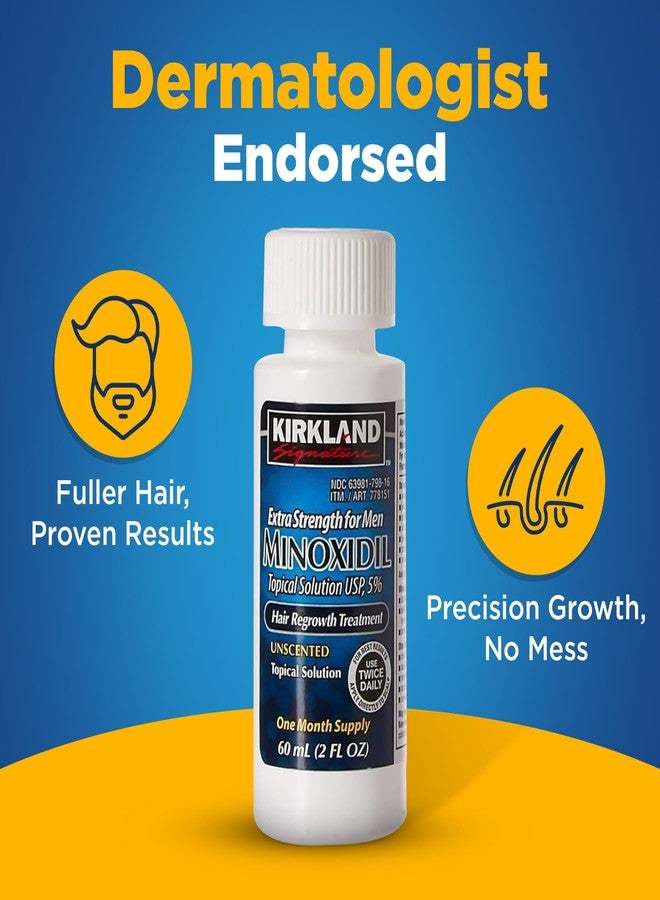 Kirkland Signature 5% Minoxidil Hair Regrowth for Men - 1 Month Supply - Image 3