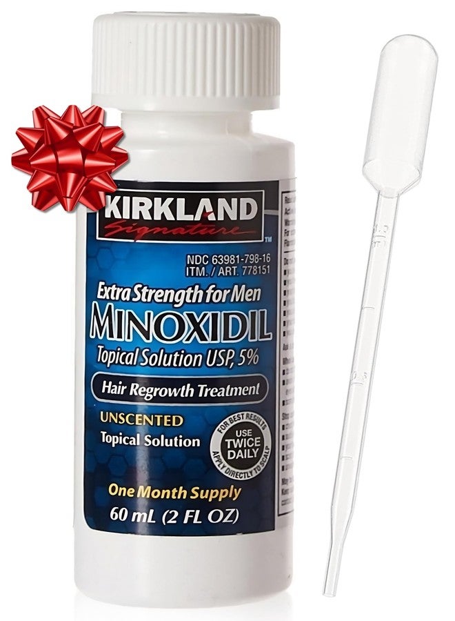 Kirkland Signature 5% Minoxidil Hair Regrowth for Men - 1 Month Supply - Image 1