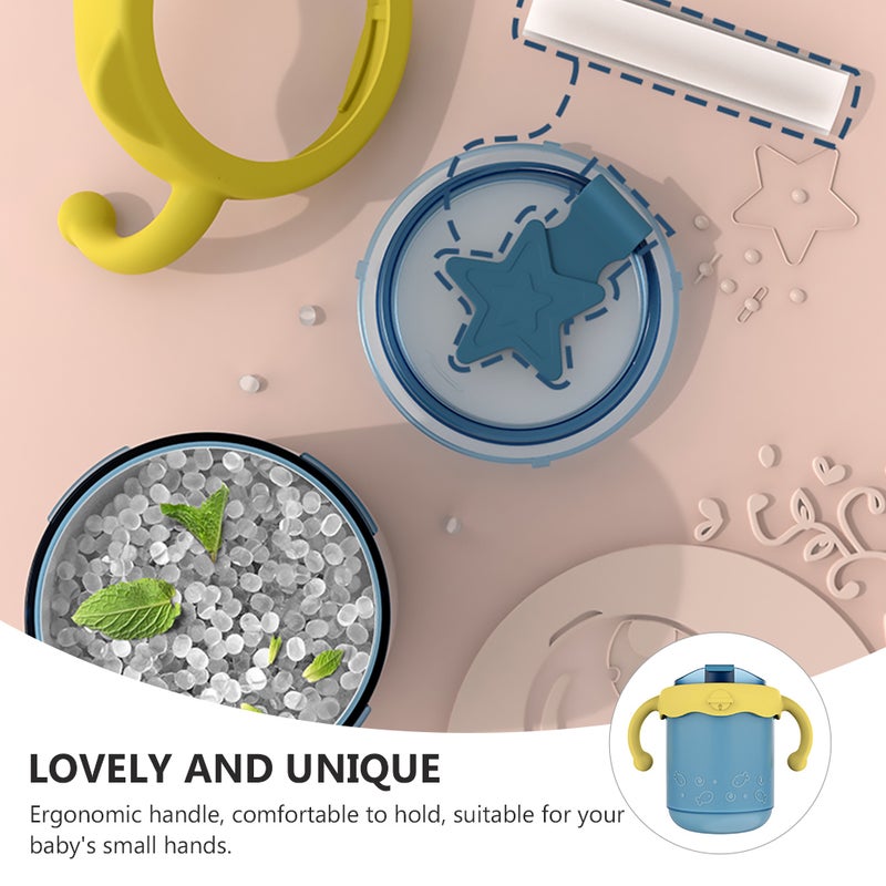 2 pcs Baby Water Cup Heat Preservation Water Mug Stainless Steel Cup with Lid - Image 5