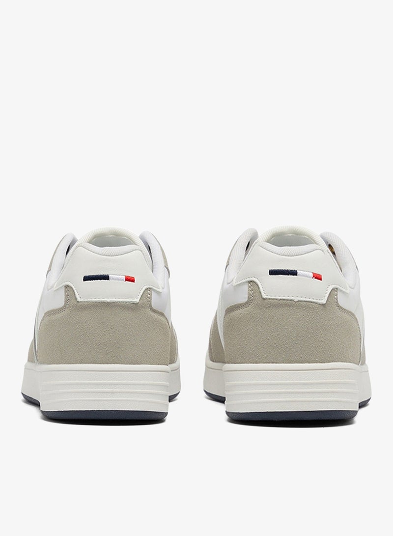 U.S. Polo Assn. Men's White Low-Top Sneakers - Lightweight Shoes Lace-Up Design, Comfortable for Everyday Outfits - Image 5