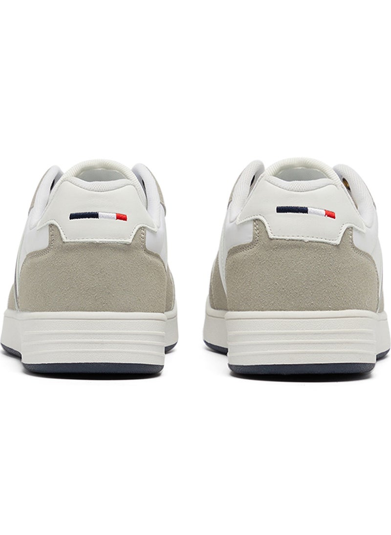 U.S. Polo Assn. - Men's White Low-Top Sneakers - Lightweight Lace-Up Design, Comfortable for Everyday Outfits - Image 1