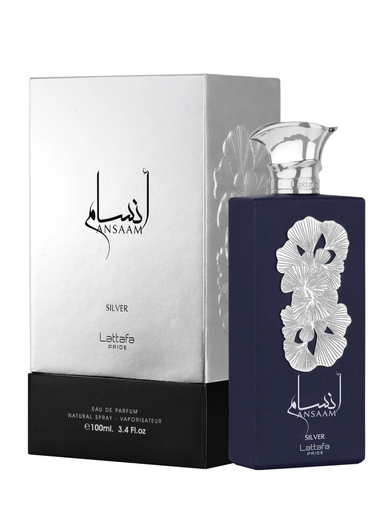 لطافة عطر أنسام سيلفر أو دو بارفان 100 مل - Image 1