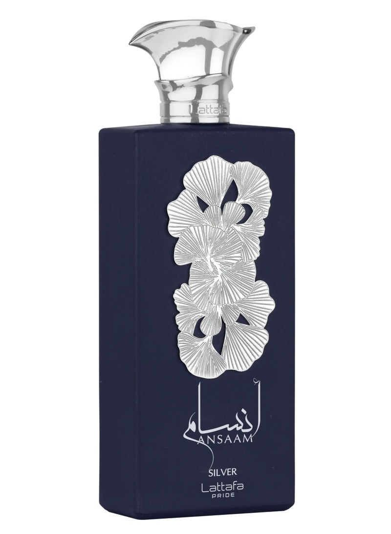 لطافة عطر أنسام سيلفر أو دو بارفان 100 مل - Image 2