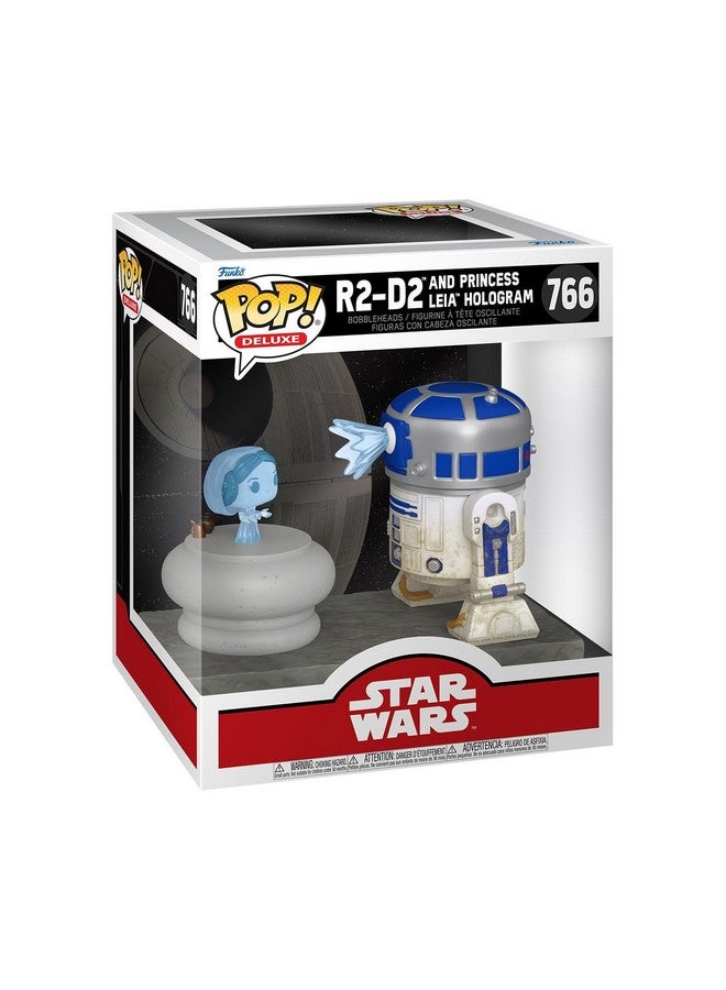 Funko Pop Deluxe: R2-D2 with Leia - Star Wars - Collectable Vinyl Figure - Gift Idea - Official Merchandise - Toys for Kids & Adults - Sci-Fi Fans - Model Figure for Collectors and Display - Image 1