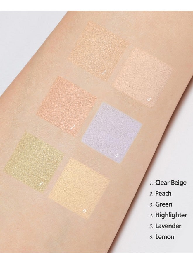 THESAEM Cover Perfection Concealer Palette 01 Cover&Correct - Multi Use 6 Colors Correcting Conceal Palette - for Dark Circles, Imperfections, Face Tone Corrector, Ideal for Fair to Light Skin - Image 4