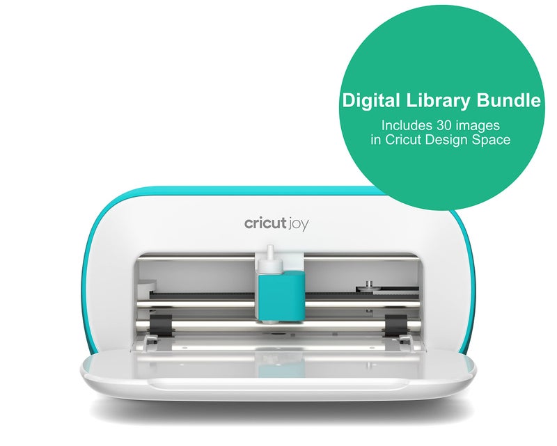 Cricut Joy Machine & Digital Content Library Bundle - Includes 30 images in Design Space App - Portable DIY Smart Machine for creating customized cards, crafts, & labels - Image 2