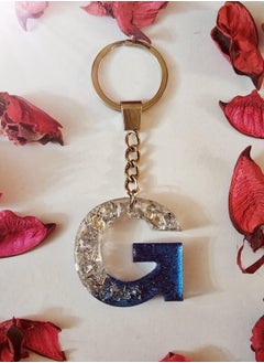 Handmade Rezen  Keychain Lette G  Suitable For Bag-Blue*silvery*Transparent - pzsku/Z6CE114FA70E72ABAE7E0Z/45/_/1740859734/54fbd495-2c84-4a3d-8b29-9c0d8fd78be2