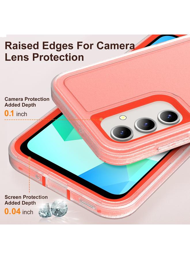 erorex Case For Samsung Galaxy A16 4G Rugged PC Hybrid Silicone Phone Case with Holder - Image 5