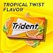 Trident علكة تريندنت بنكهة استوائية خالية من السكر - 12 عبوة - Image 4