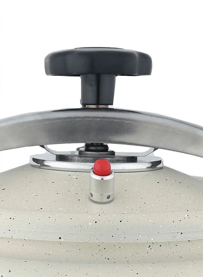 كادي ون قدر ضغط مصنوعة من الجرانيت والألومنيوم بيج / أسود 5 لتر - Image 4