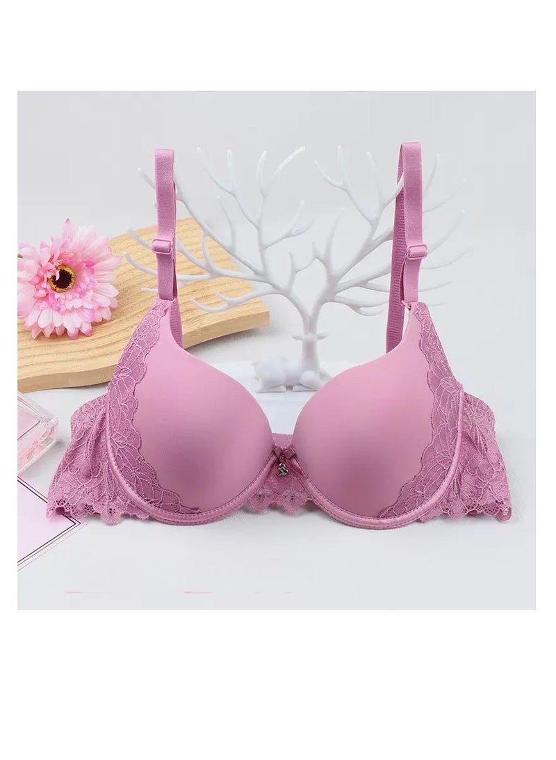 3 Pieces Women Bra Underwire Ladies Pushup Bra Women Daily Bra Everyday Bra - Image 2
