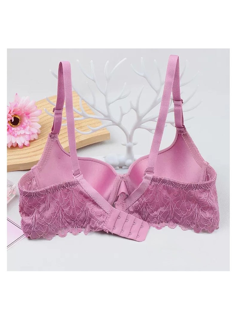 3 Pieces Women Bra Underwire Ladies Pushup Bra Women Daily Bra Everyday Bra - Image 4