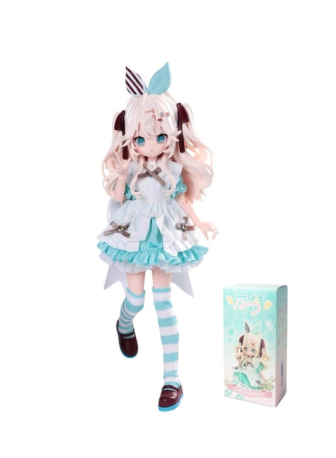 CALEMBOU BJD Blind Box, Sugar Girls Series 18cm Ball Jointed Doll, Cute Dress Up Doll with Joints, Collection Action Figure for Birthday Christmas - Image 1