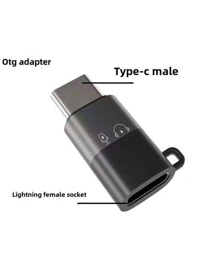 Micro Adapter Flat Adapter USB Adapter Microphone Sponge Head-Interface Form:TYPE-C To USB Interface  - Image 3