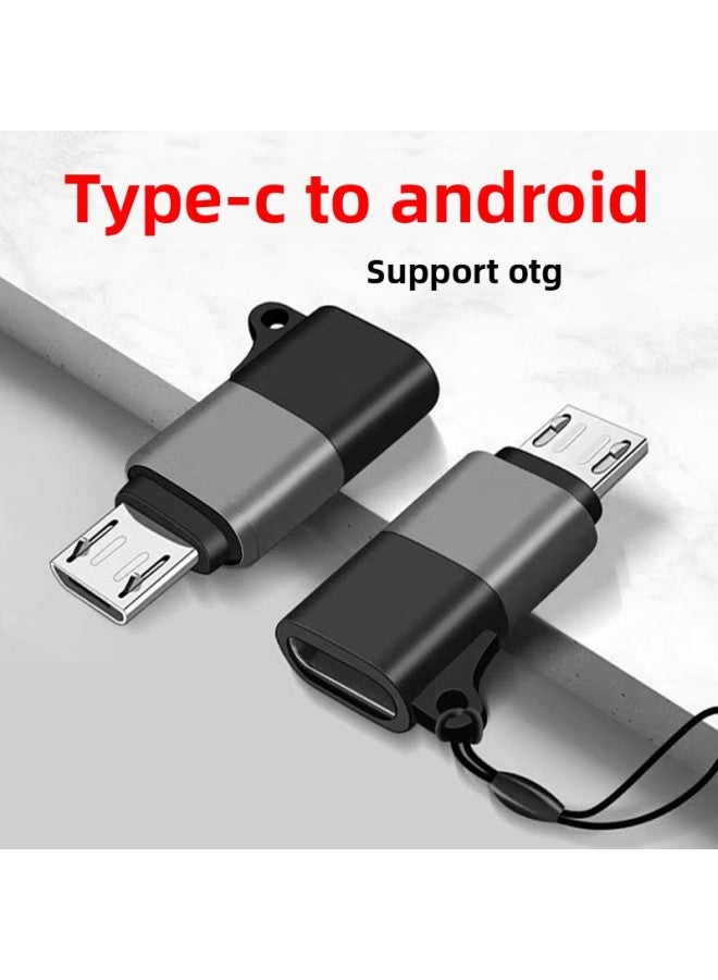 Micro Adapter Flat Adapter USB Adapter Microphone Sponge Head-Interface Form:TYPE-C To USB Interface  - Image 2