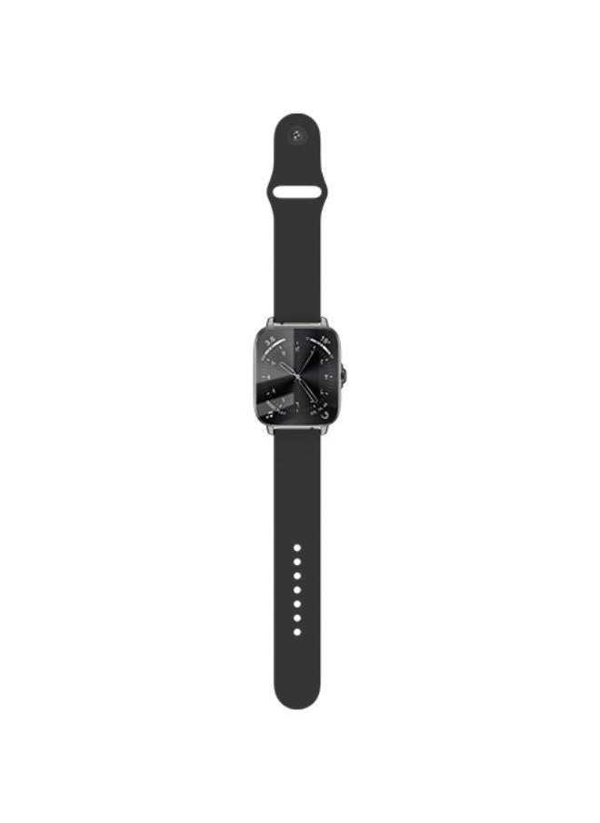 cardoo - Smart watch Egypt  touch screen CardoO watch for men Heart Rate waterproof Bluetooth Calls Smart  watch Support Arabic for Android and IOS (Black) - Image 1