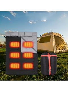 General Double Sleeping Bag for Adults, 3 Season Queen Size USB Heated Sleeping Bag for Cold Weather & Warm 2 Person Electric Sleeping Bag for Camping Hiking Backpacking  - Image 2