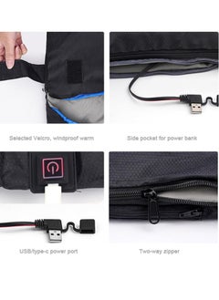 General Double Sleeping Bag for Adults, 3 Season Queen Size USB Heated Sleeping Bag for Cold Weather & Warm 2 Person Electric Sleeping Bag for Camping Hiking Backpacking  - Image 5