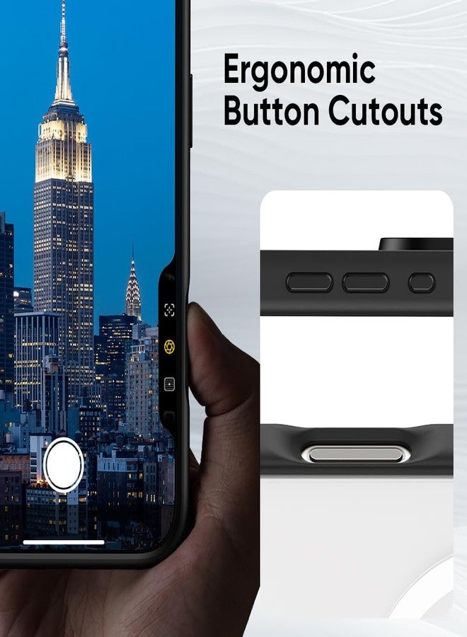 FLOLAB Surtect Tri-Fusion Magnetic for iPhone 16 Pro Case Protective Slim Design Magsafe Compatible Military Grade - Clear Matte Translucent - Image 2