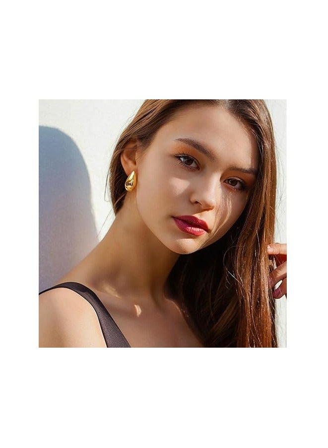 Goolsky Fashion Classic Drop Shape Earrings For Women Party Holiday Gift Girl Earrings - Image 3