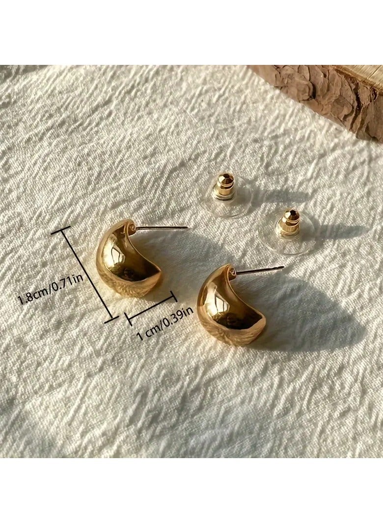 Goolsky Fashion Classic Drop Shape Earrings For Women Party Holiday Gift Girl Earrings - Image 4