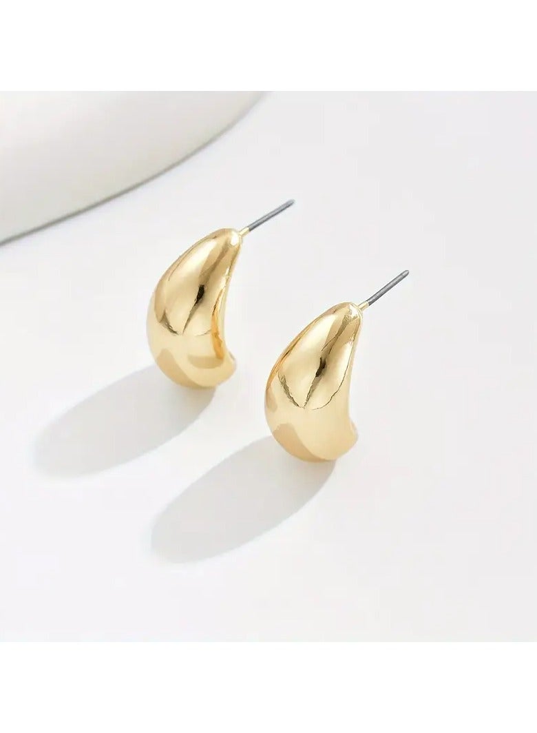Goolsky Fashion Classic Drop Shape Earrings For Women Party Holiday Gift Girl Earrings - Image 2