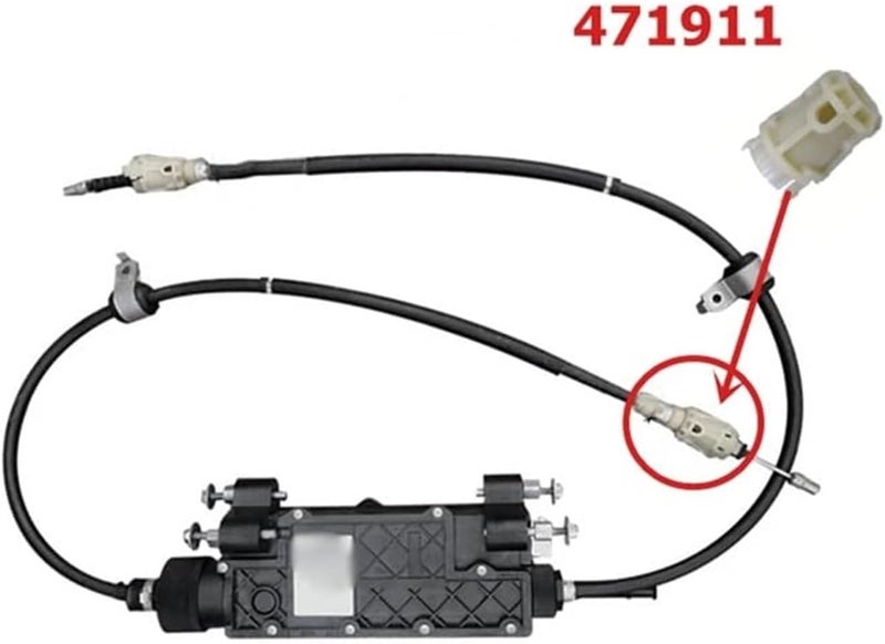 Wivplex Electric Hand Brake Mechanism for Peugeot 508 - Image 3