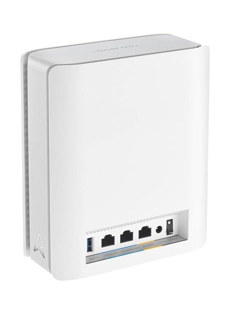 ASUS ZenWiFi BT10 Tri-band WiFi 7 Mesh, 18 Gpbs, 8400 sq.ft (3pk), Dual 10G Ports, Mobile Tethering White - Image 3
