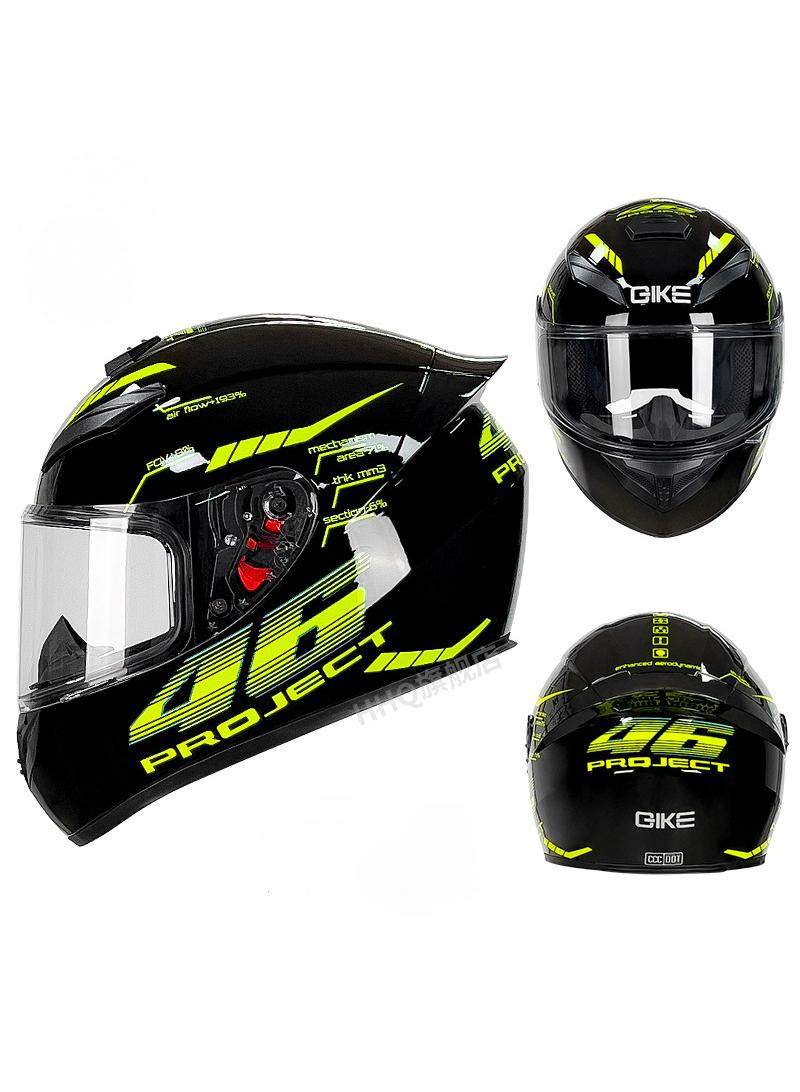 general Full Face Motorbike Helmet Motorcycle Adult Rider Biker Sports Crash Helmet - Image 1