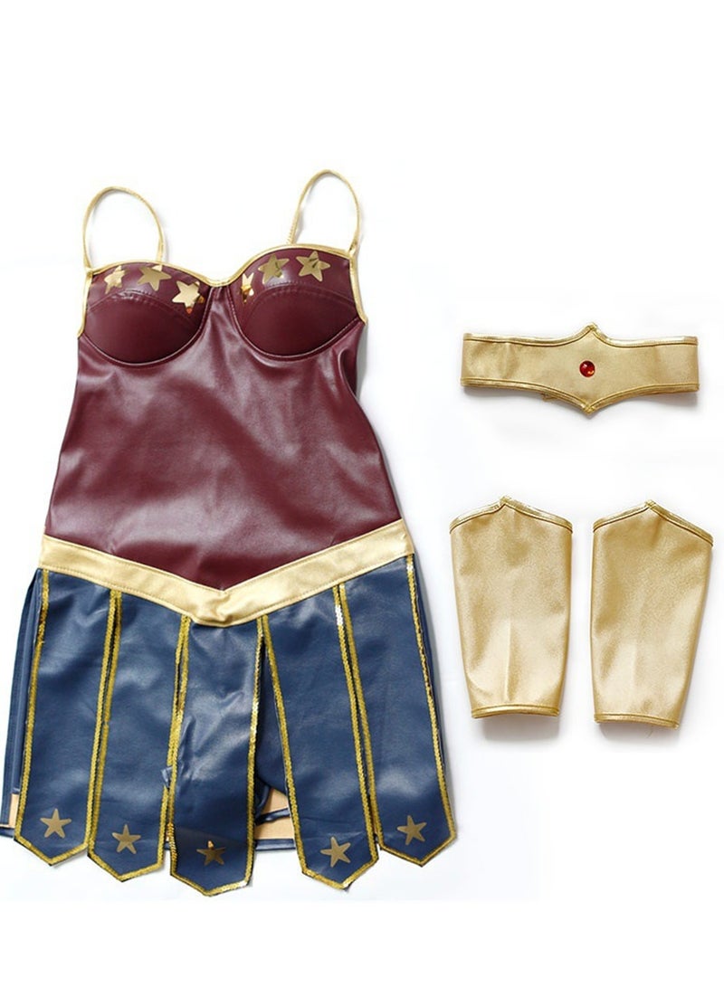Performance costume COSPLAY adult COS Wonder Woman stage costume stage dress up costume - Image 5