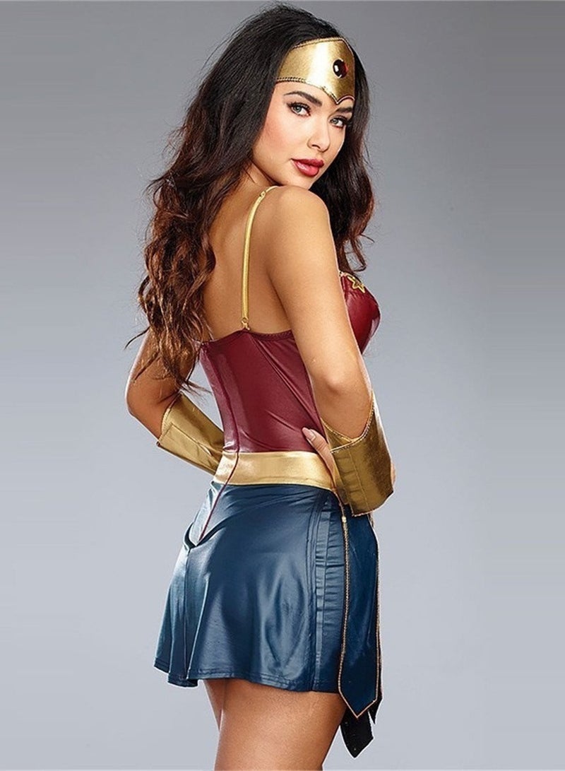 Performance costume COSPLAY adult COS Wonder Woman stage costume stage dress up costume - Image 3