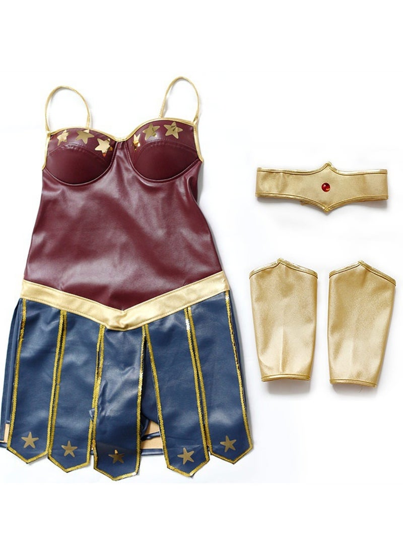 Performance costume COSPLAY adult COS Wonder Woman stage costume stage dress up costume - Image 2