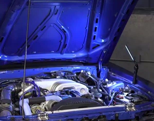 NextLED NT-7543 Foldable Rechargeable LED Work Light, COB LED Slim Work Light with Magnetic Base. Ultra Bright LED Flashlight, Cast Aluminum, Mechanics, Car Repair, Outdoor, Camping, Emergency, Garage - Image 3