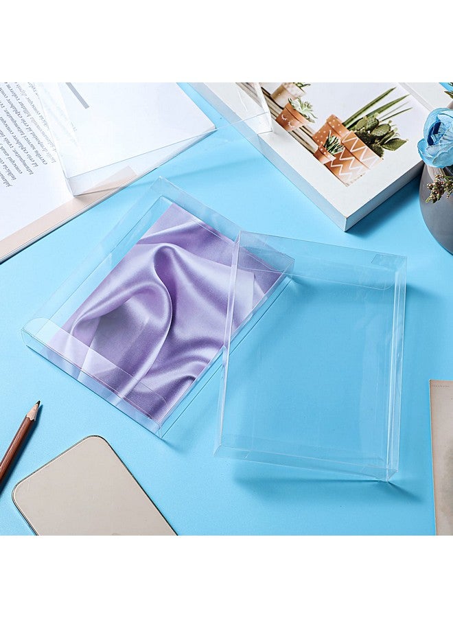 Youyole 100 Pack Clear Favors Boxes Plastic Gift Boxes Transparent Crystal Photo Greeting Card Storage Box Clear Fold Wrap Boxes Case For A2 Paper Envelope Letter Packaging 4.5 X 1.0 X 5.9 Inch - Image 5