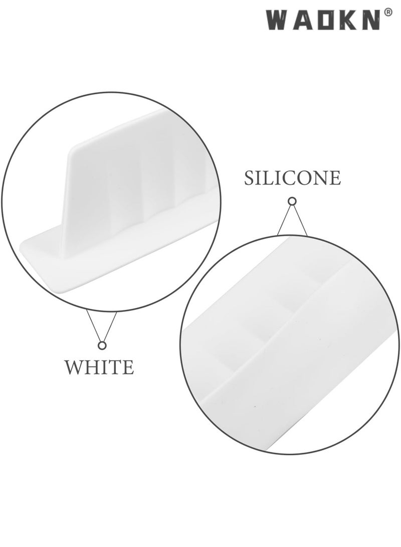 دبليو أيه أو كي أن واقي حوض المطبخ القابل للإزالة من السيليكون، واقي حوض المطبخ القابل للإزالة، واقي حوض المطبخ للمطاعم والحمامات، يبقى آمنًا مع أكواب الشفط - Image 3