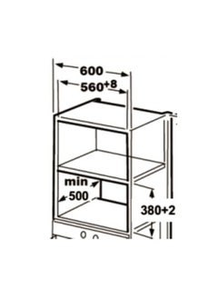 kitchen Line Built-in Microwave - 25 Liters - 900 Watts - Steel - With Grill - D90D25ESL  - Image 2