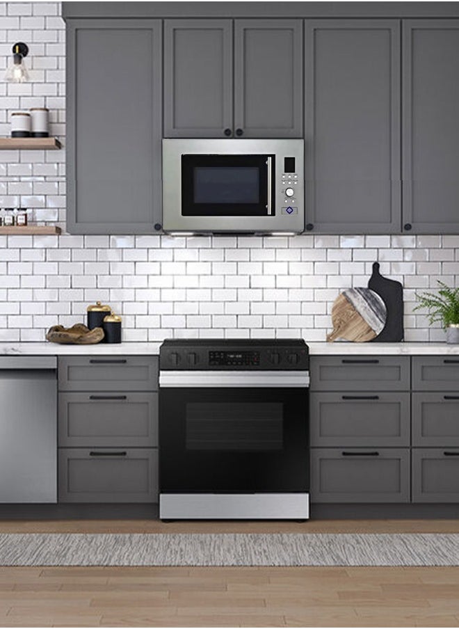 kitchen Line - Built-in Microwave - 25 Liters - 900 Watts - Steel - With Grill - D90D25ESL - Image 1
