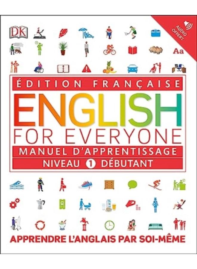 English for Everyone Course Book Level 1 Beginner : French language edition